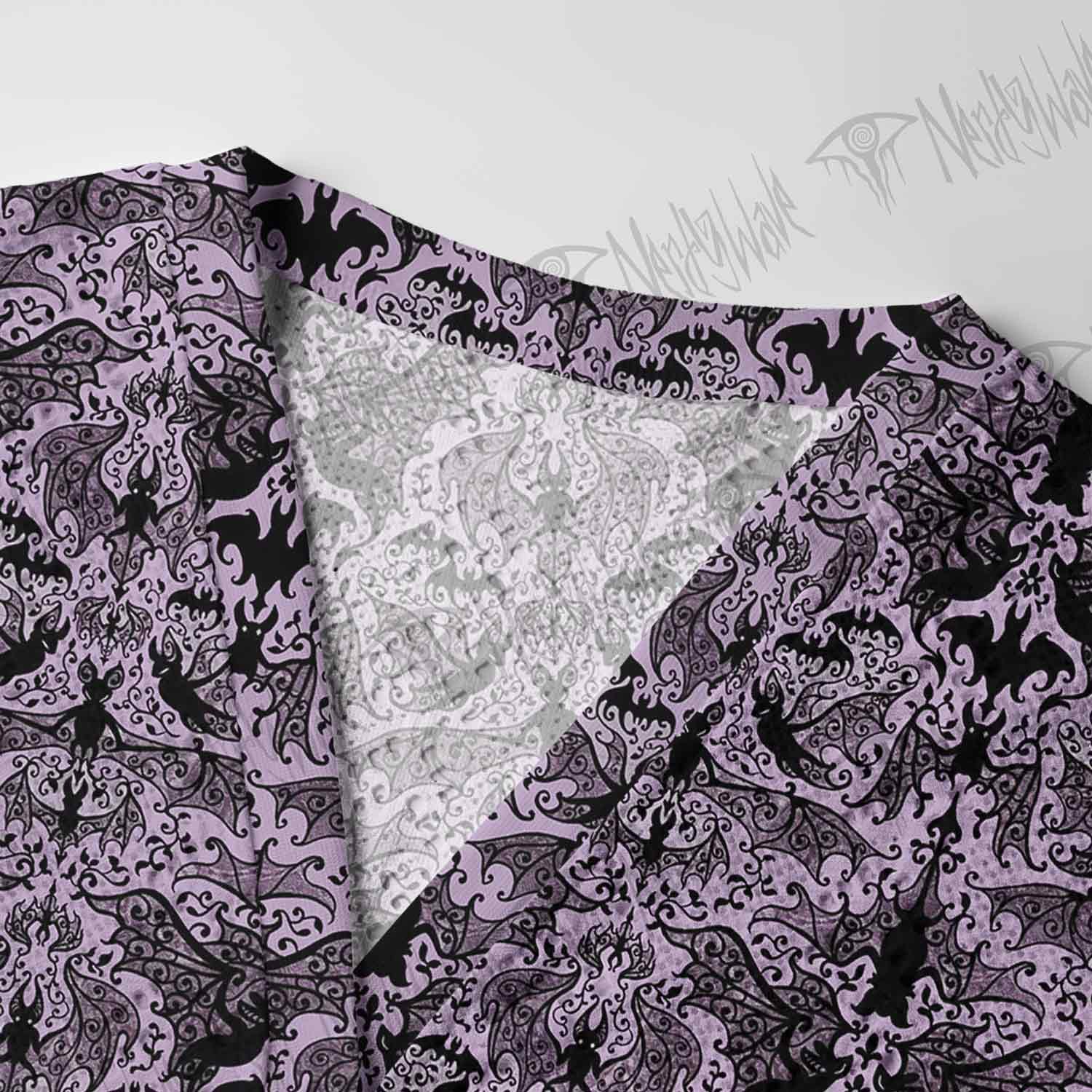 Gothic Bat Pointelle Cardigan