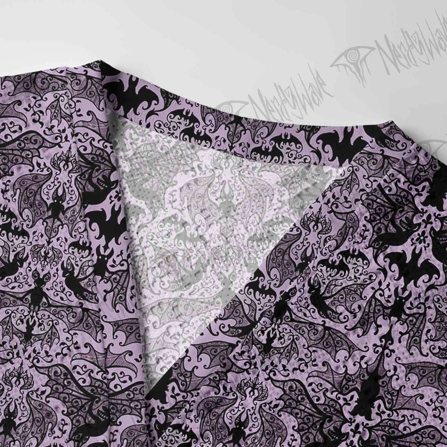 Gothic Bat Pointelle Cardigan
