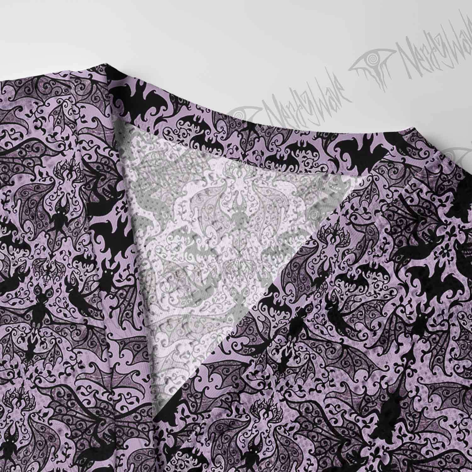 Gothic Bat Pointelle Cardigan