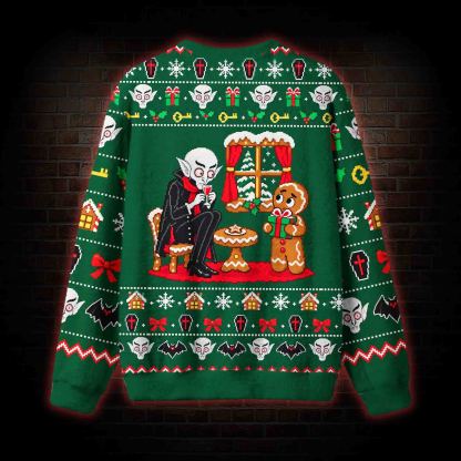 Vampire Christmas Ugly Sweatshirts