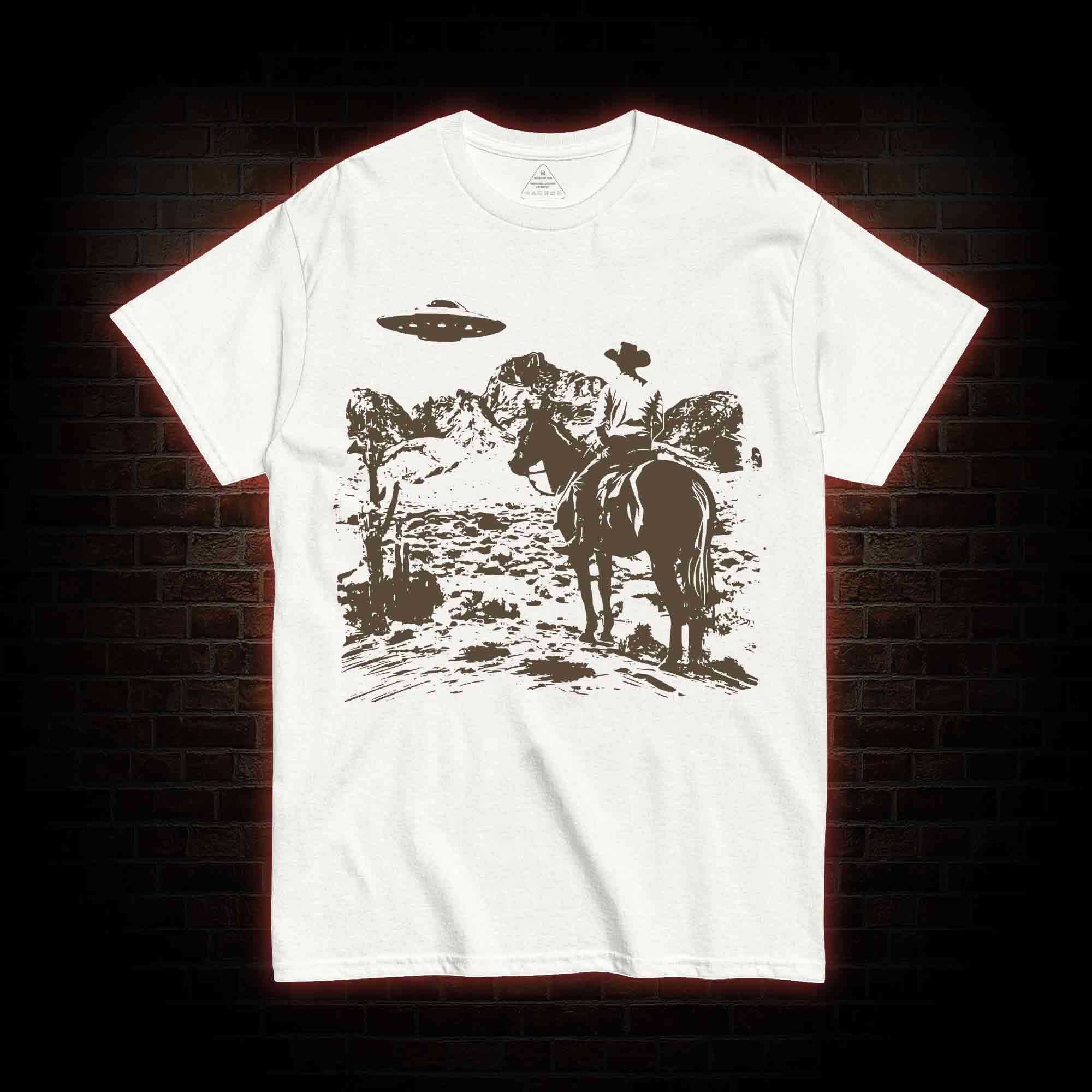 UFO Cowboy T-shirt