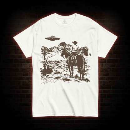 UFO Cowboy T-shirt