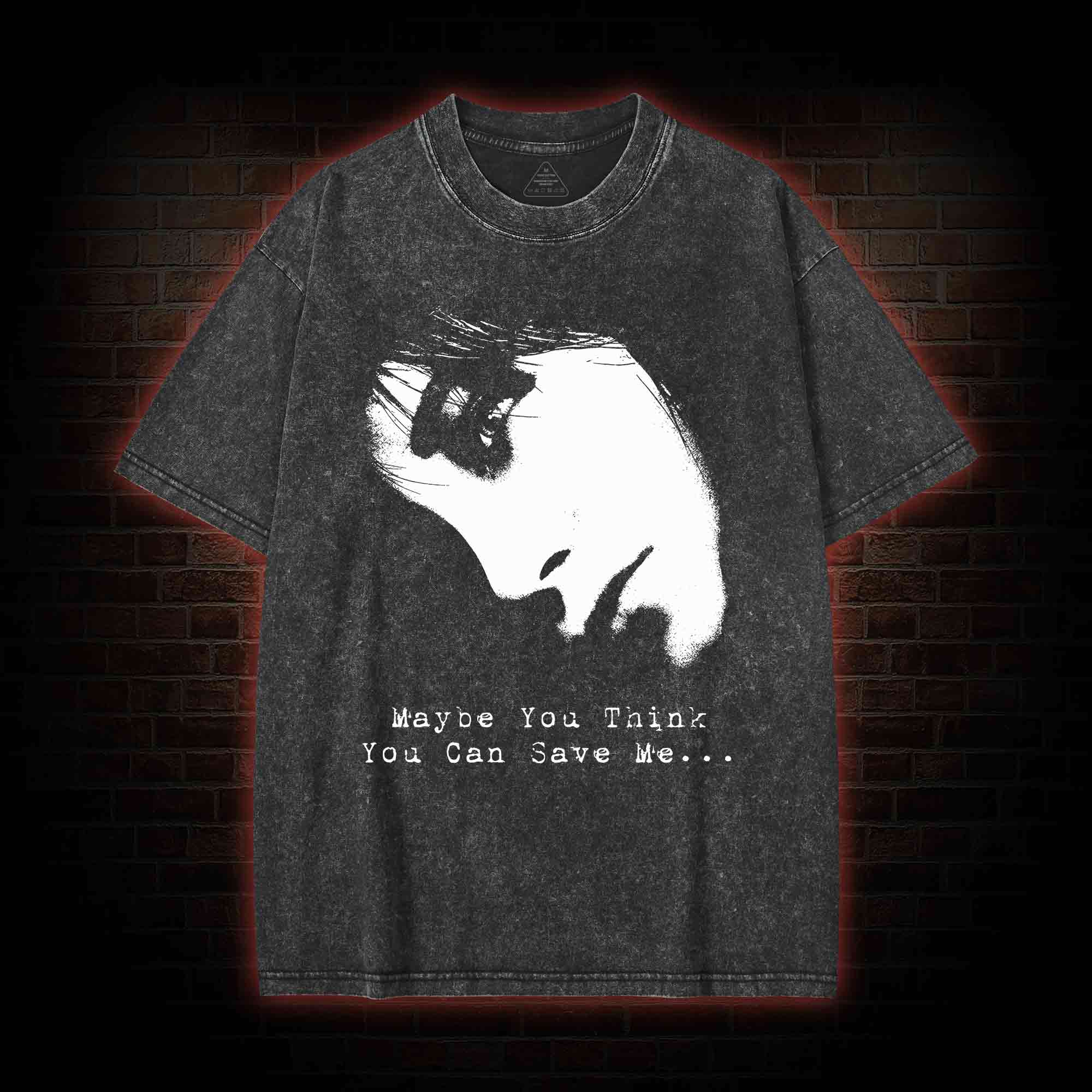 Save Me Angela Washed T-shirt