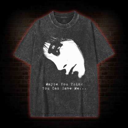 Save Me Angela Washed T-shirt