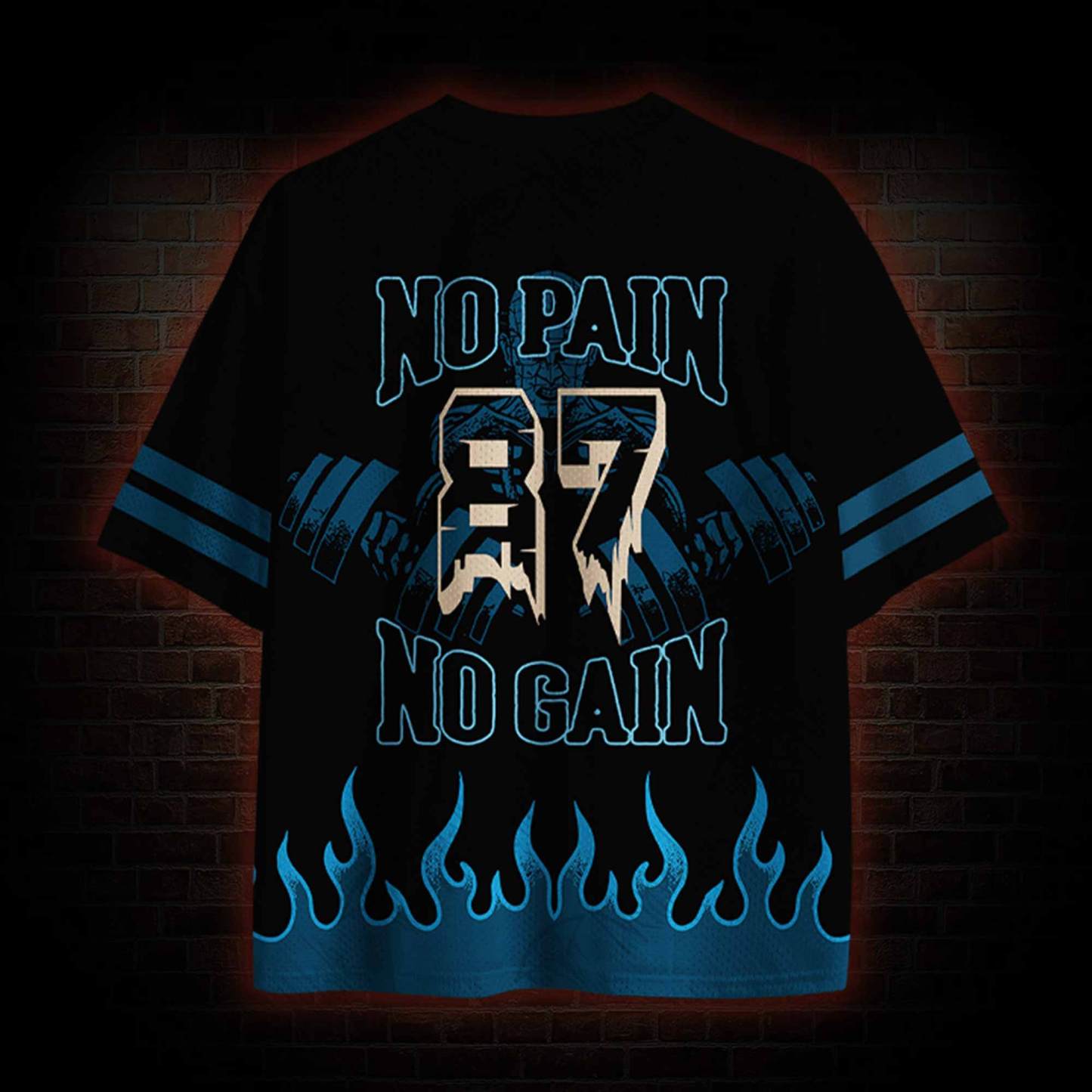 No Pain No Gain Mesh Jersey