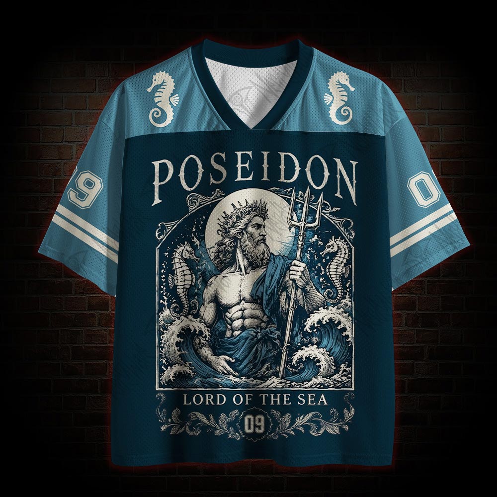 Poseidon Lord of The Sea Mesh Jersey