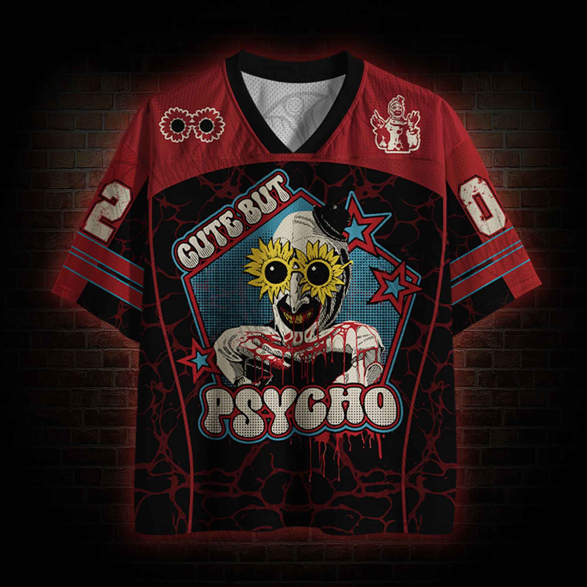 Cute But Psycho Mesh Jersey