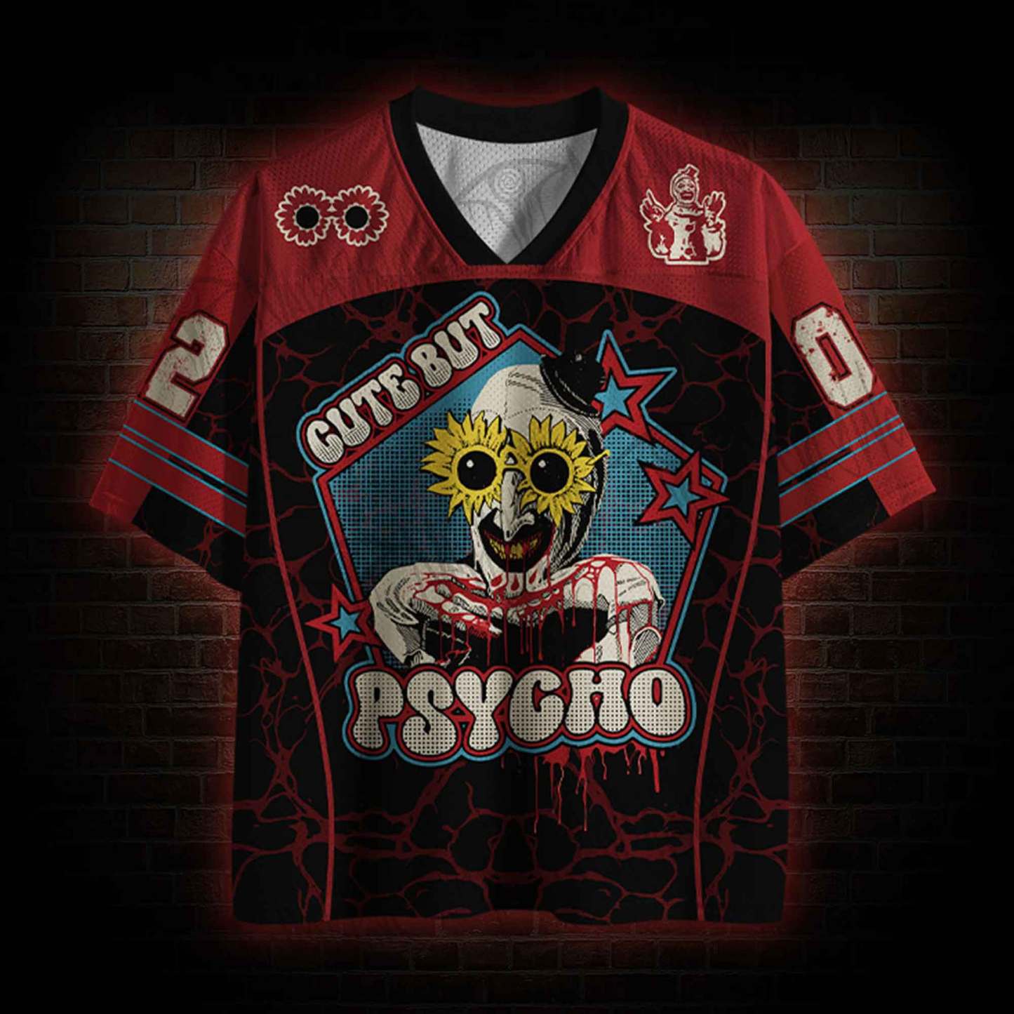Cute But Psycho Mesh Jersey