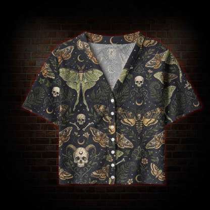 Mystical Moth Pointelle Cardigan