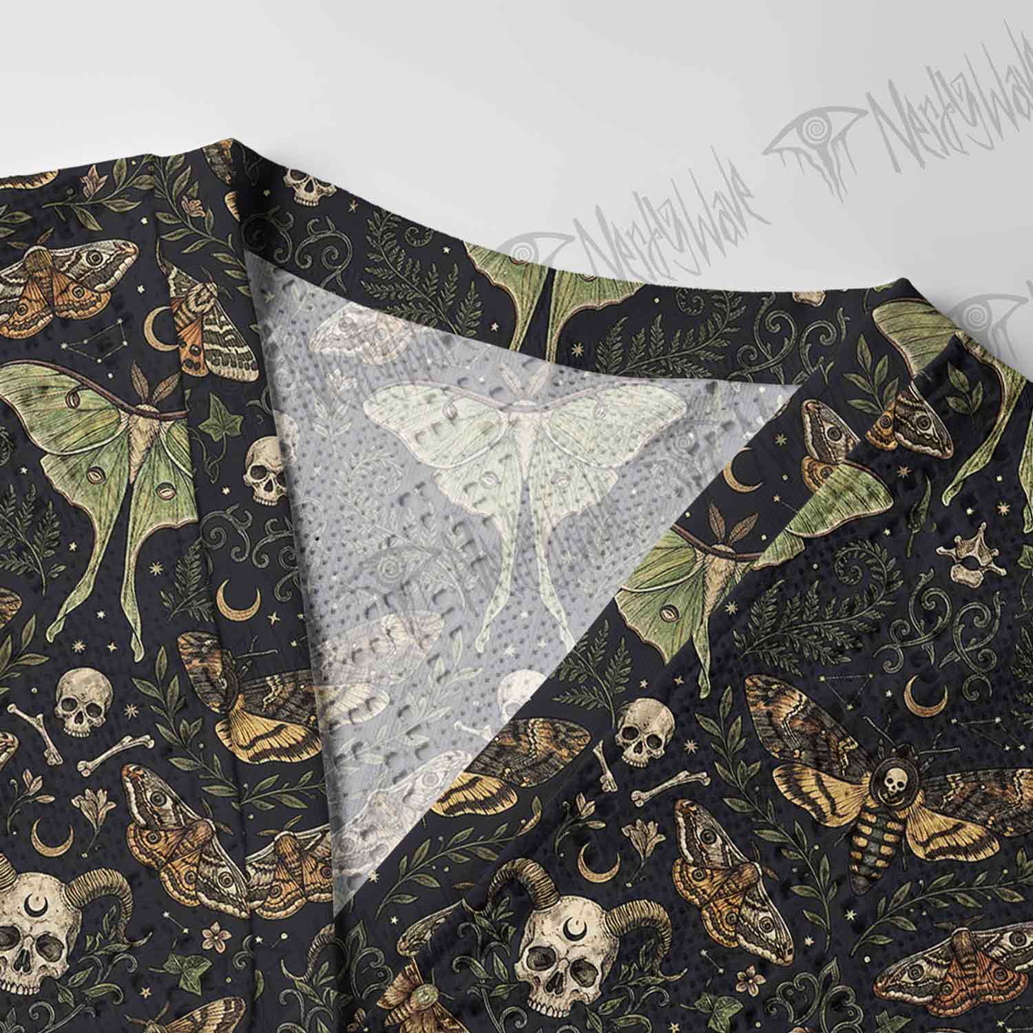 Mystical Moth Pointelle Cardigan