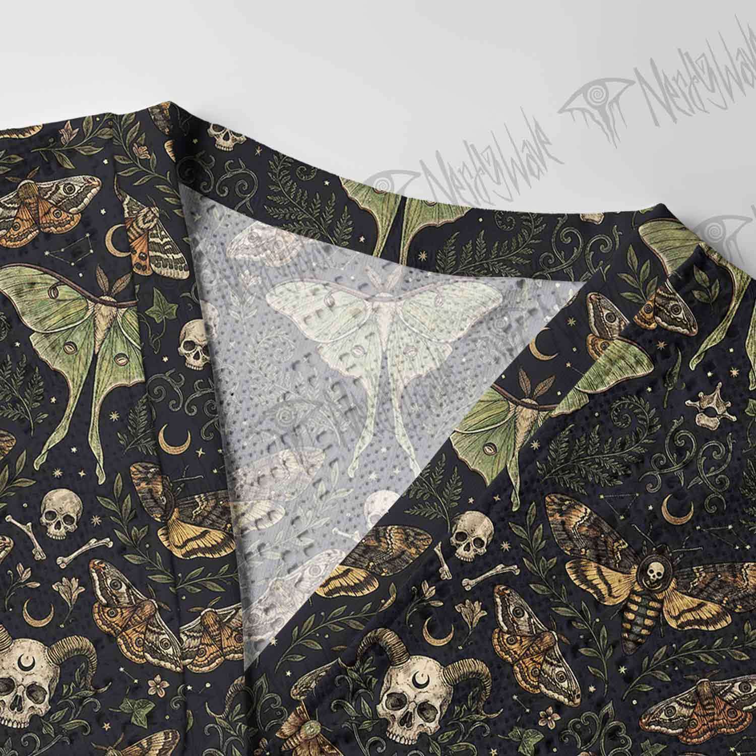 Mystical Moth Pointelle Cardigan