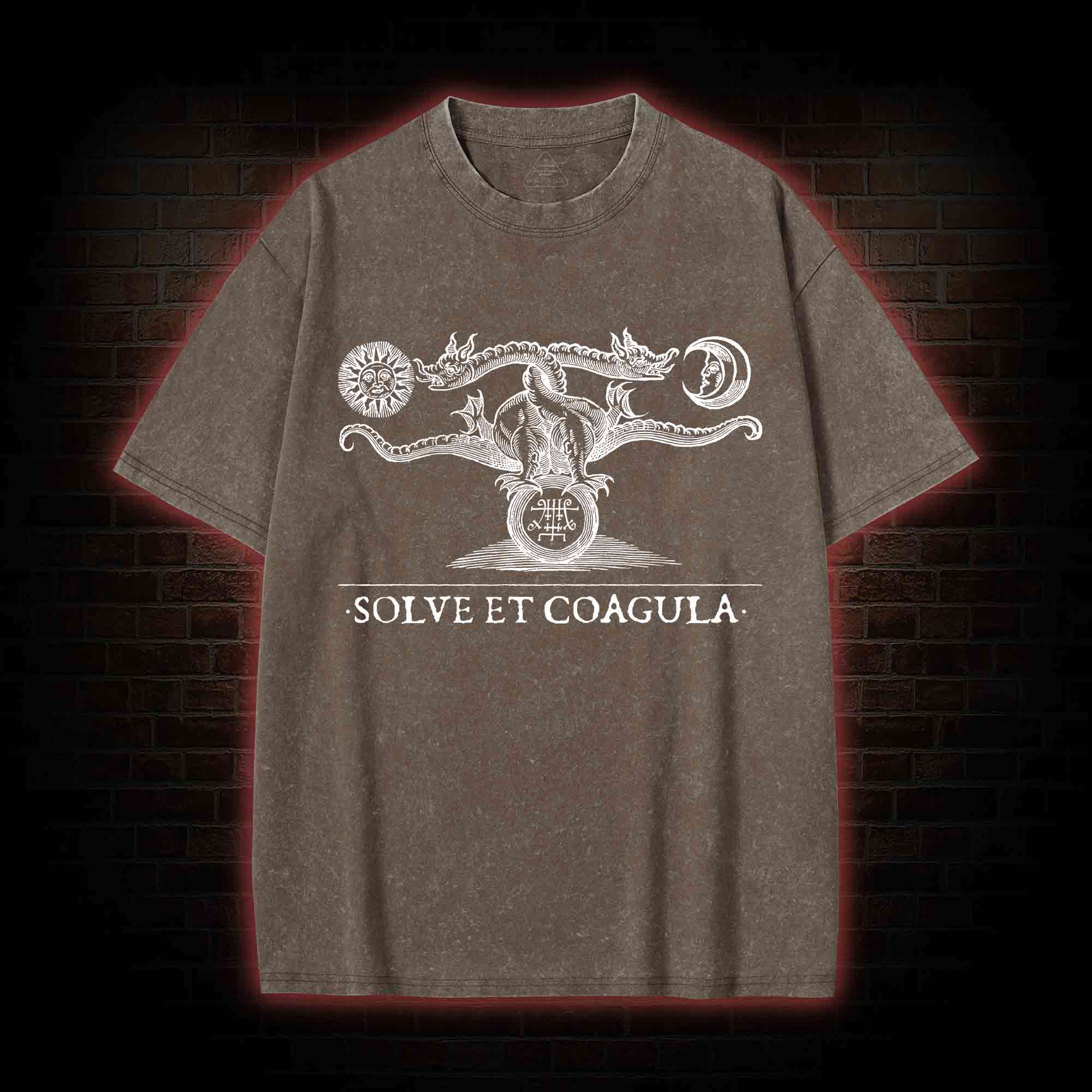 Solve Et Coagula Washed T-shirt