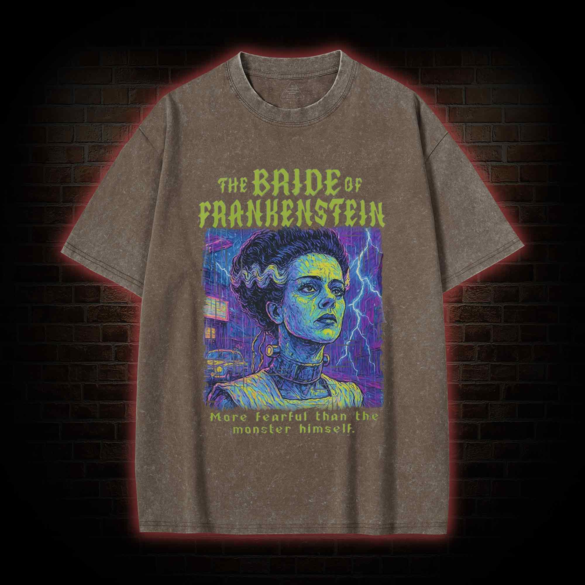 Bride of Frankenstein Washed T-shirt