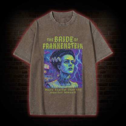 Bride of Frankenstein Washed T-shirt