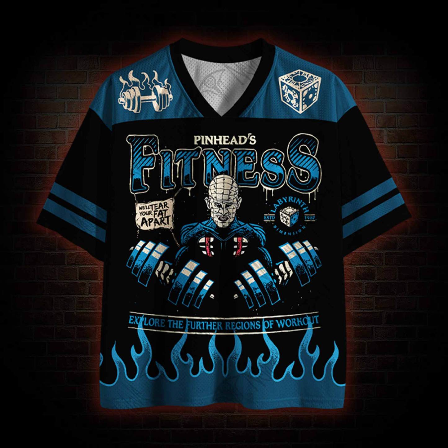 No Pain No Gain Mesh Jersey