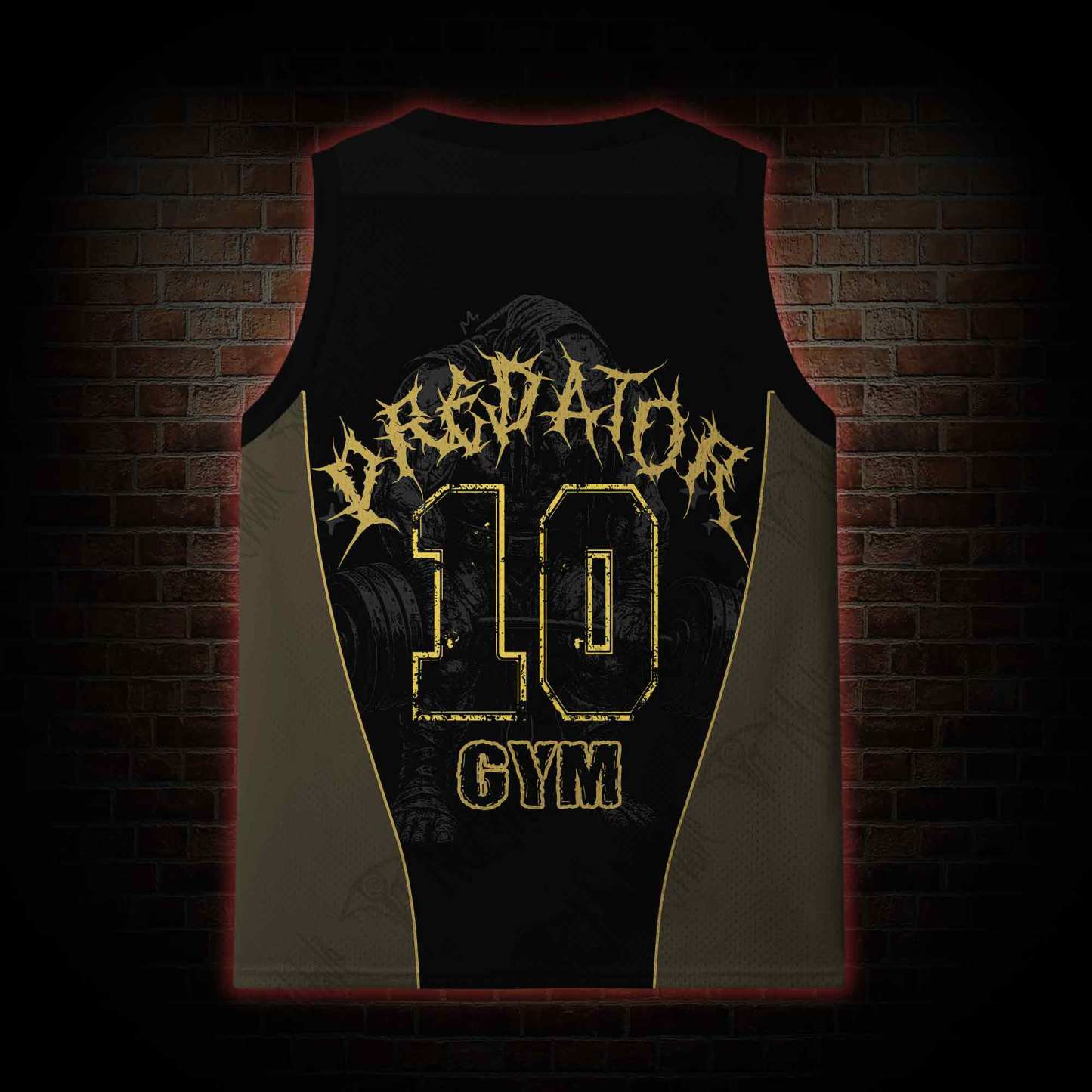 Alien Hunter Gym Mesh Jersey Tank Top