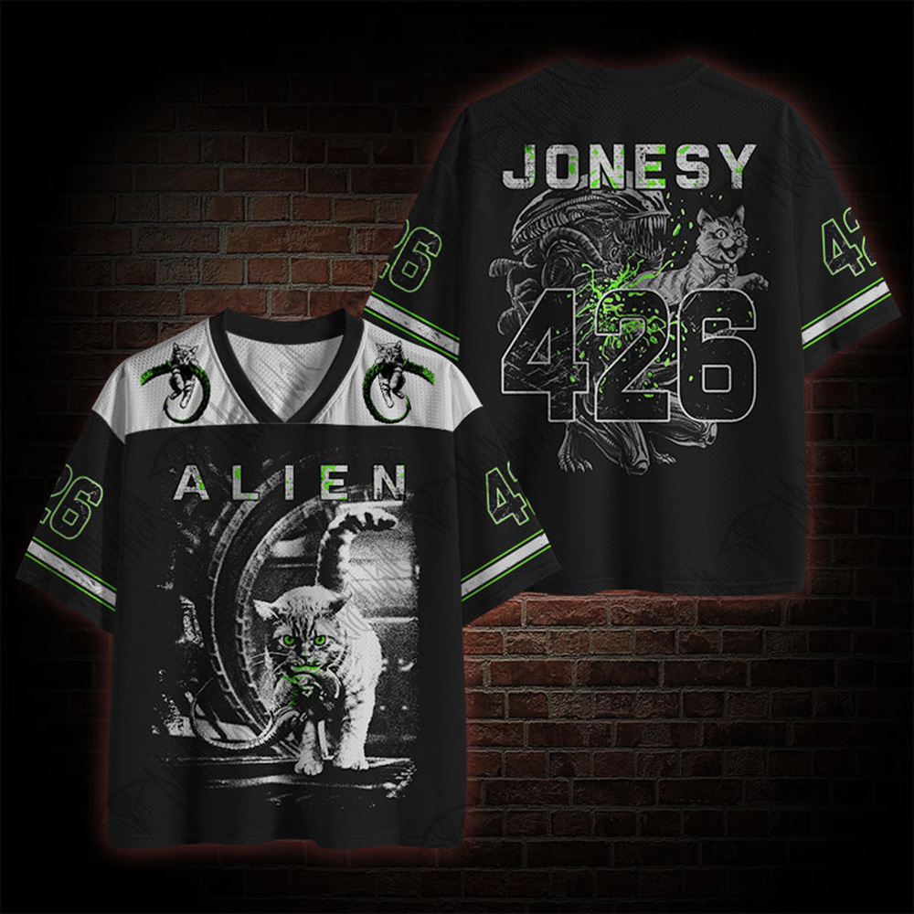 Alien Cat Mesh Jersey