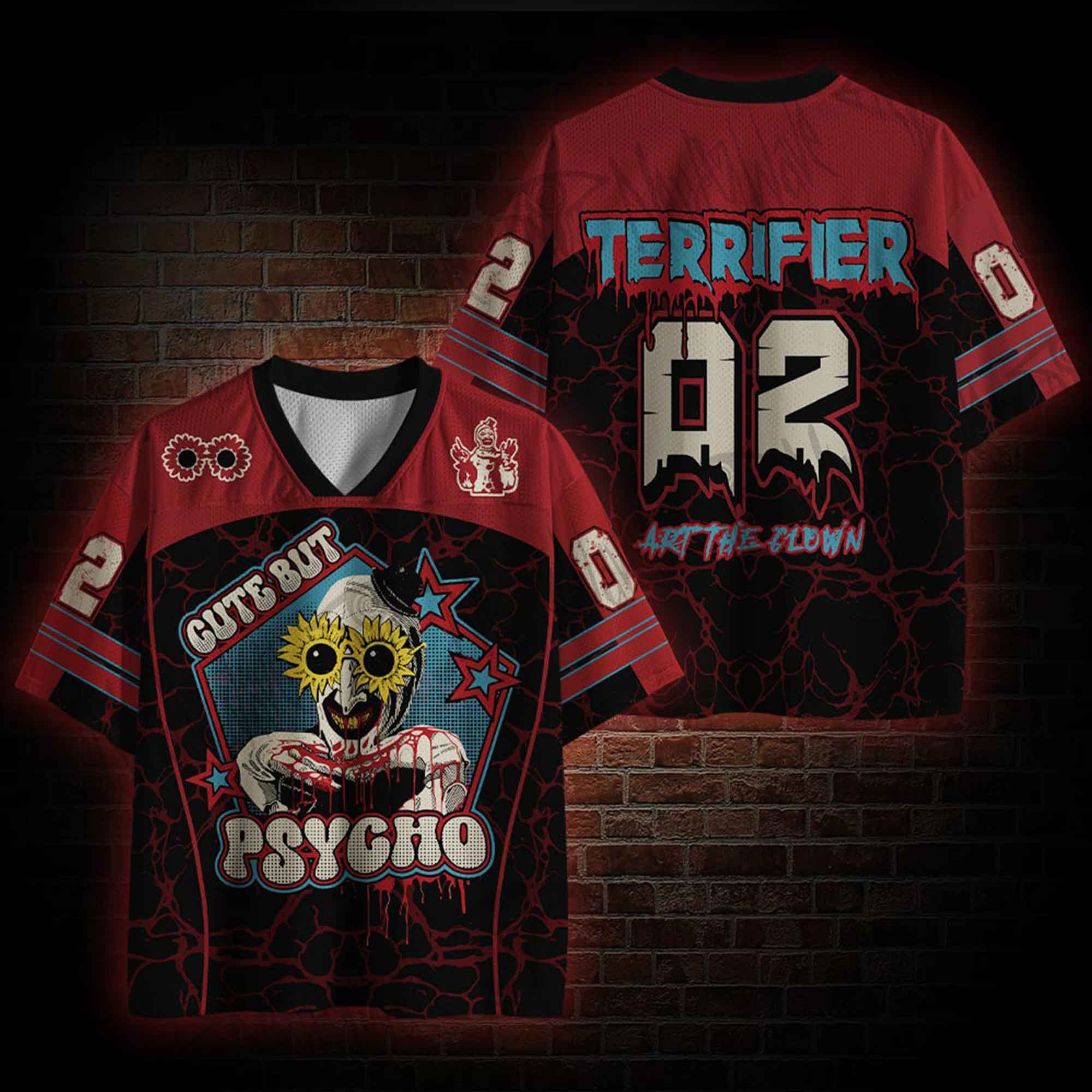 Cute But Psycho Mesh Jersey