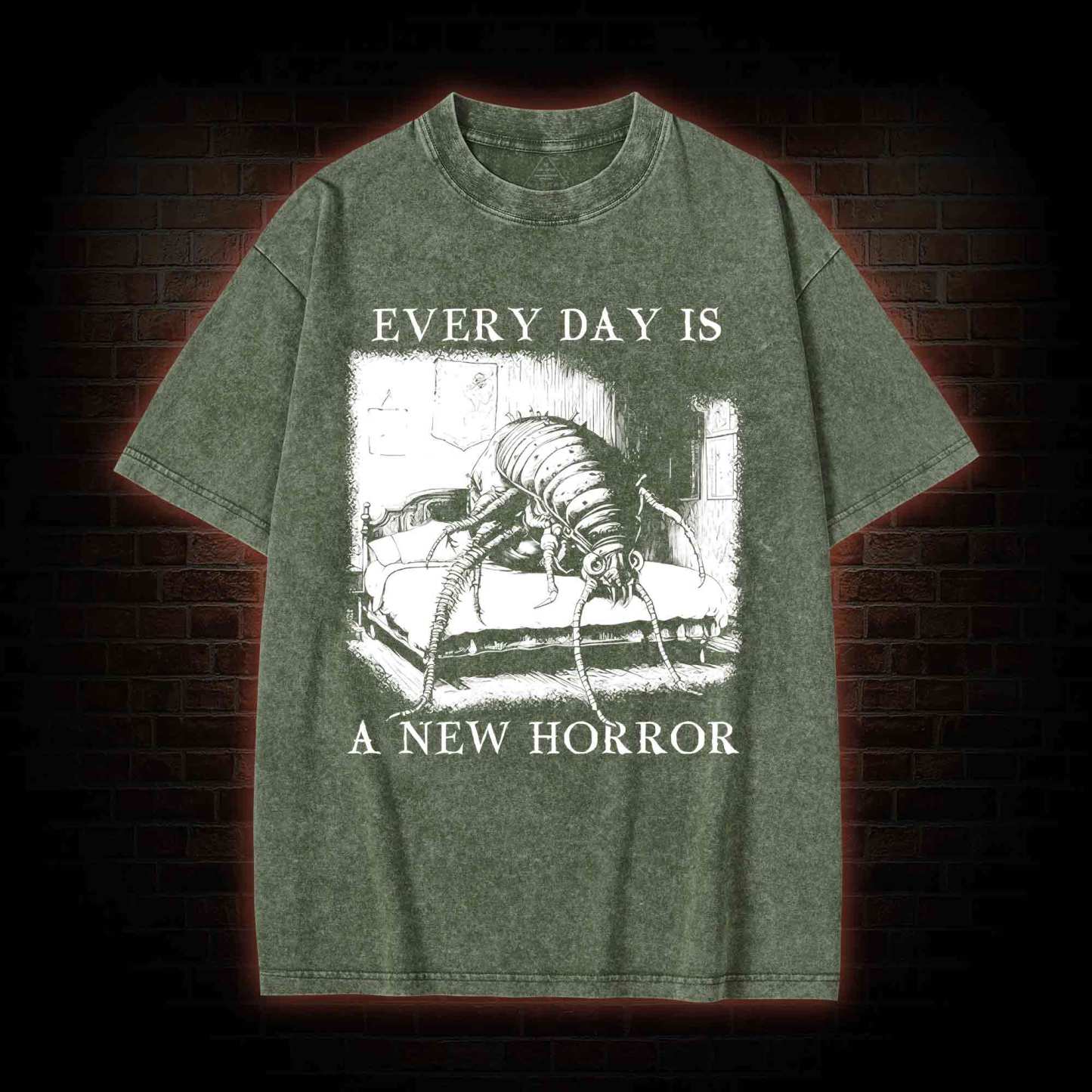 Every Day Is A New Horror Washed T-shirt