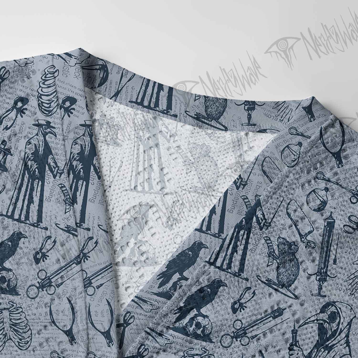  Black Death Pointelle Cardigan