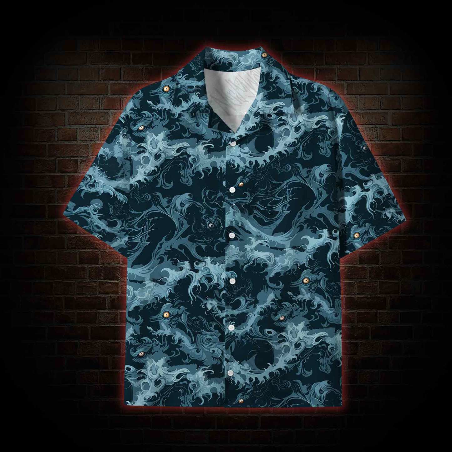 Wave Wide Lightweight Hawaiian Shirt