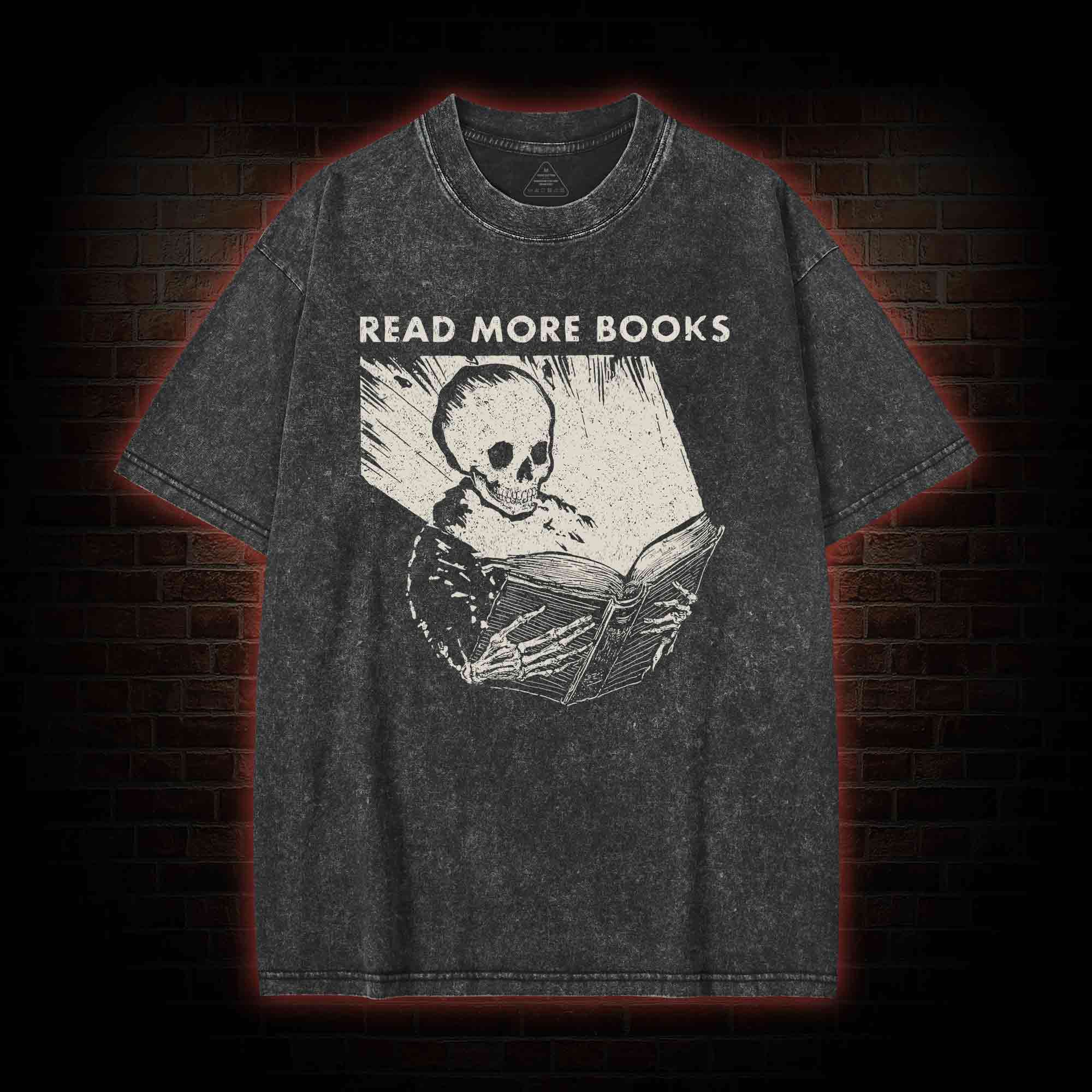Read More Books Washed T-shirt