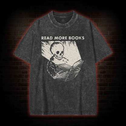 Read More Books Washed T-shirt
