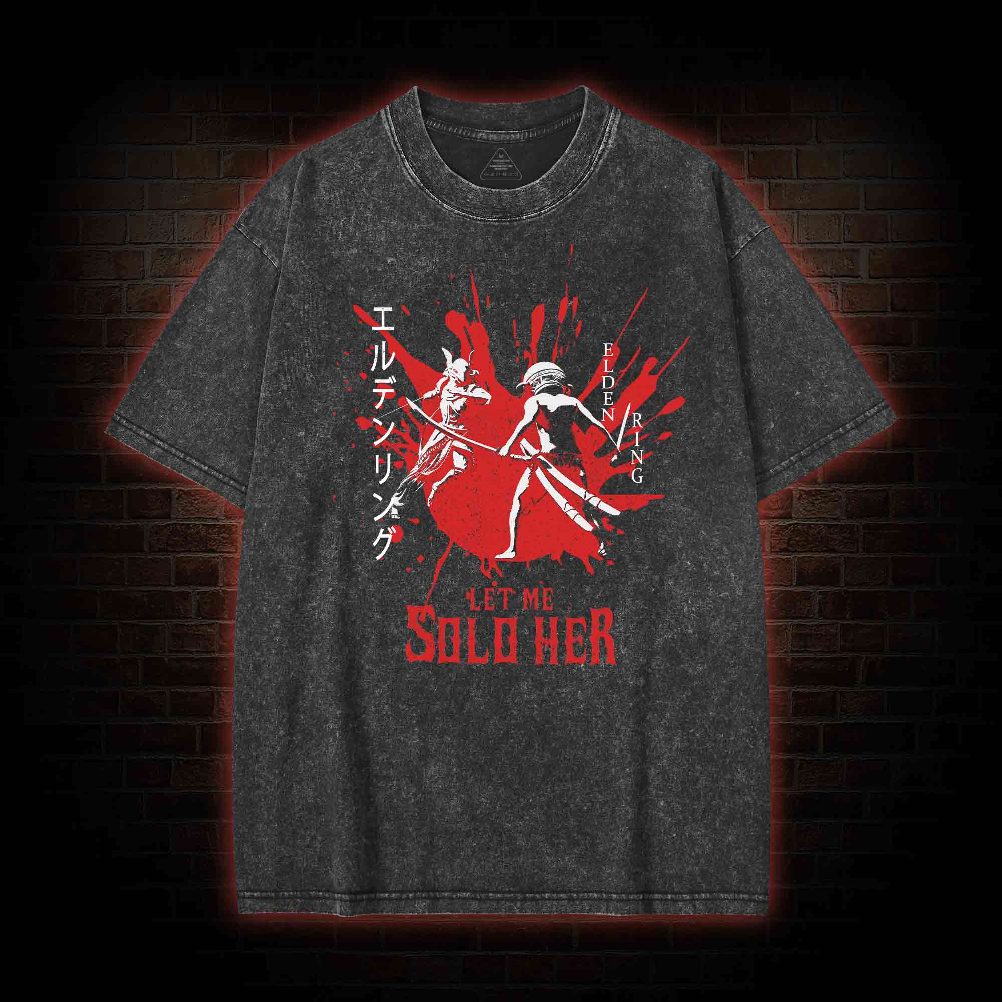 Vintage Let Me Solo Her Washed T-shirt