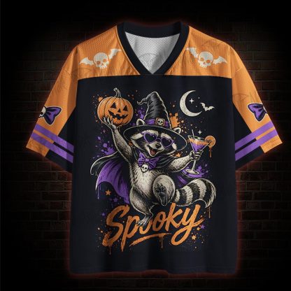 Spookey Raccoon Mesh Jersey