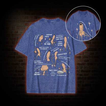 Robert Help The Worm Washed T-Shirt