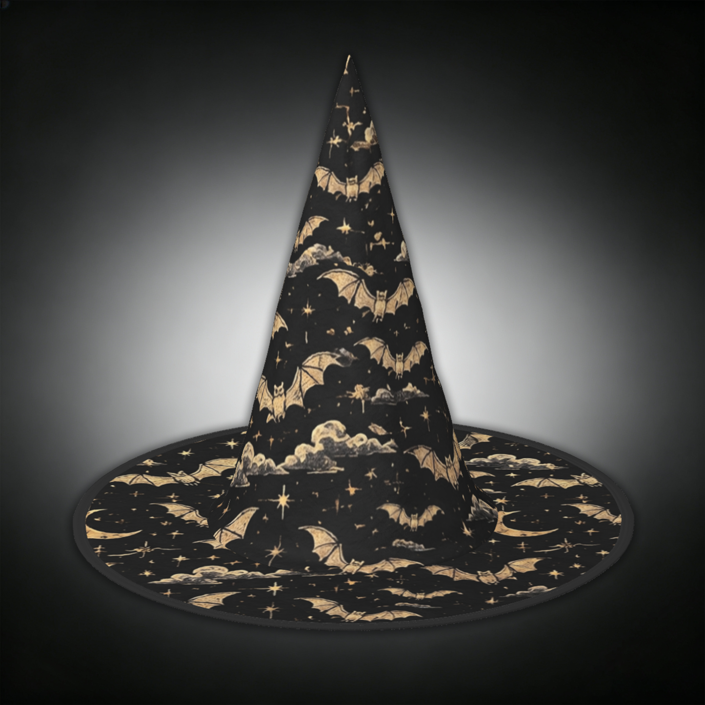 Bats Halloween Witch Hat
