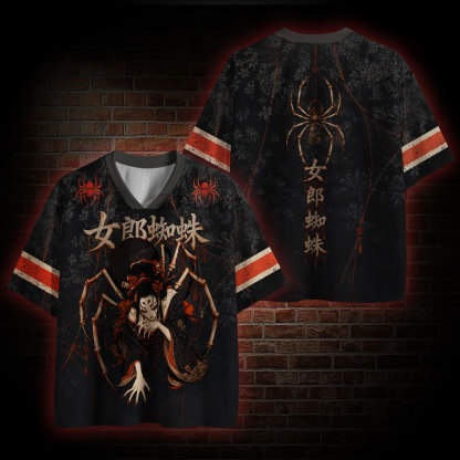 Spider Geisha Mesh Jersey