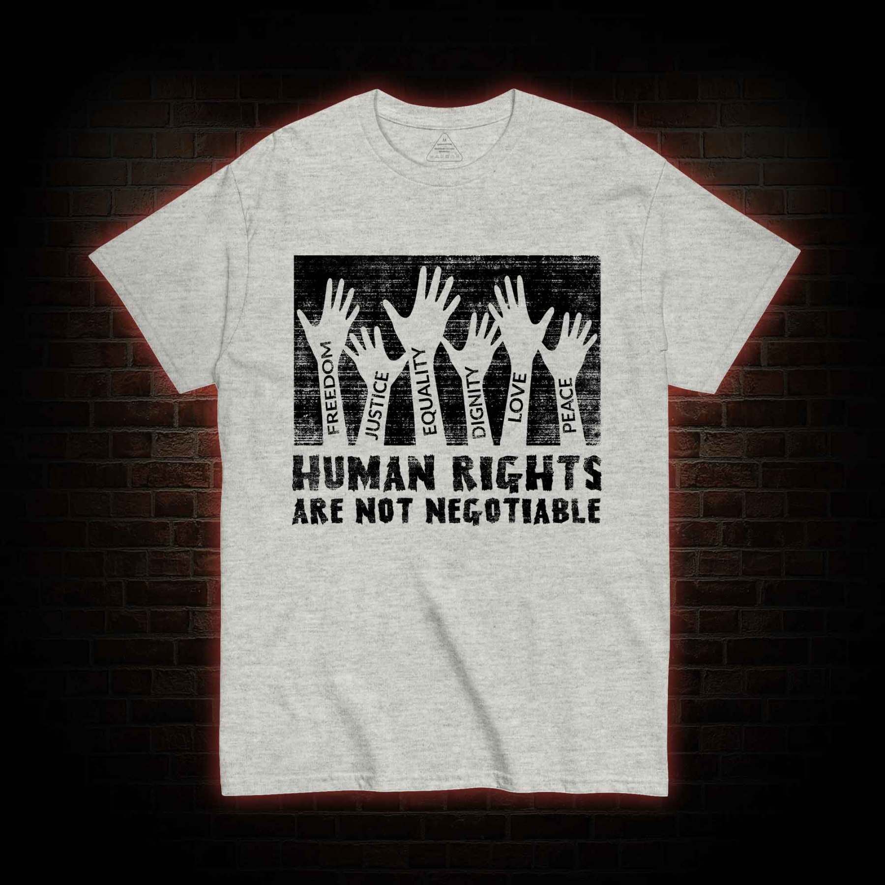 Human Rights are not Negotiable T-shirt