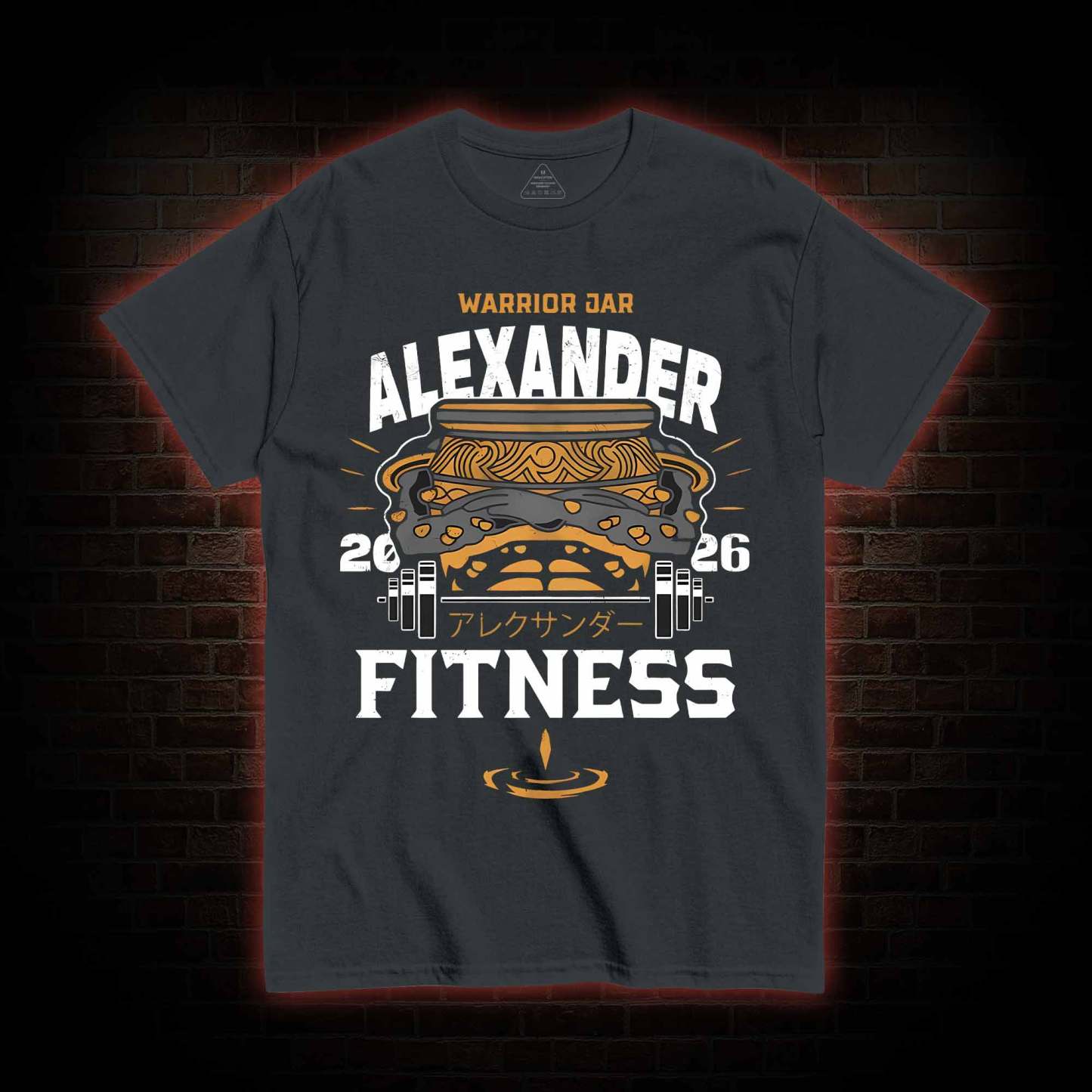 Warrior Jar Alexander Fitness T-Shirt 