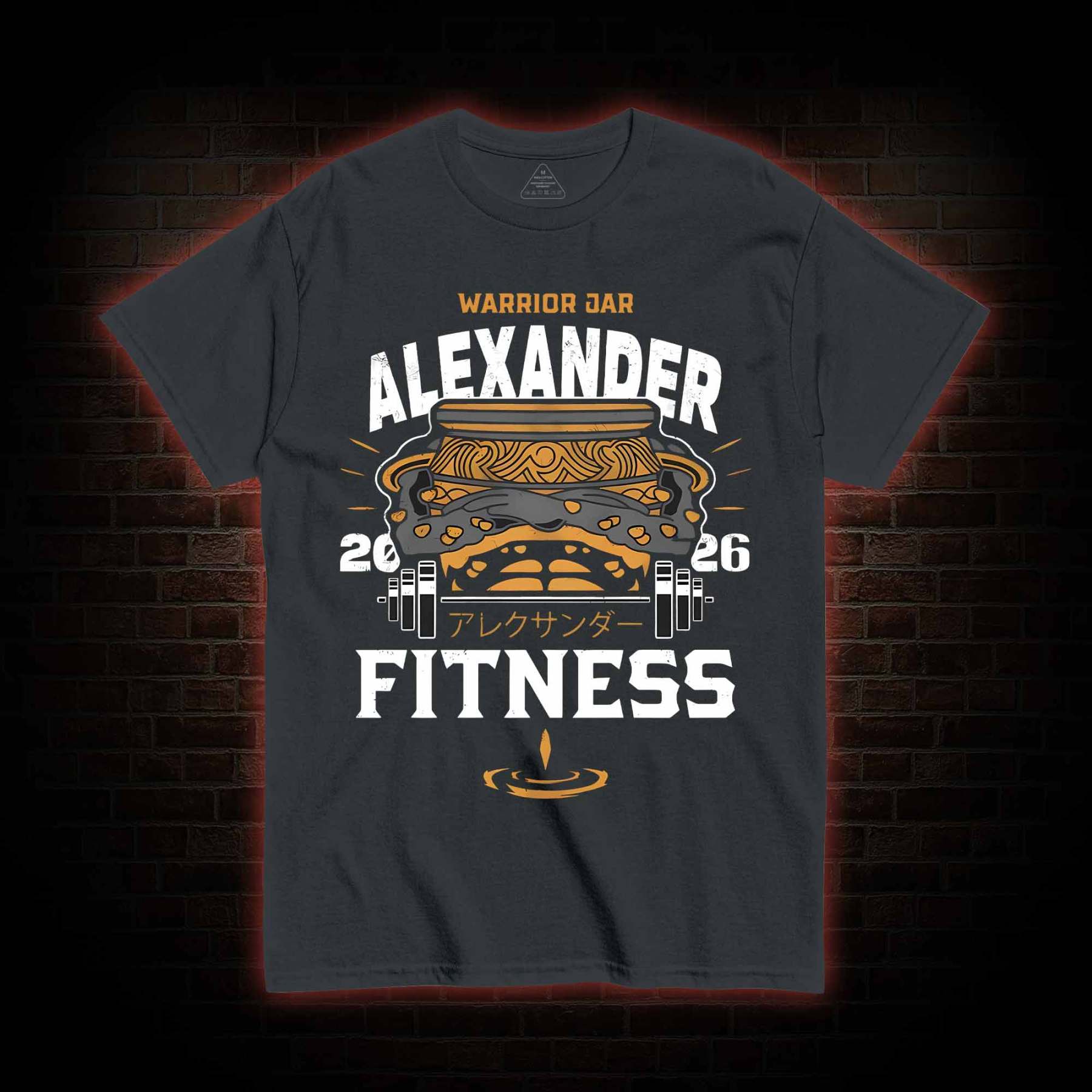 Warrior Jar Alexander Fitness T-Shirt 