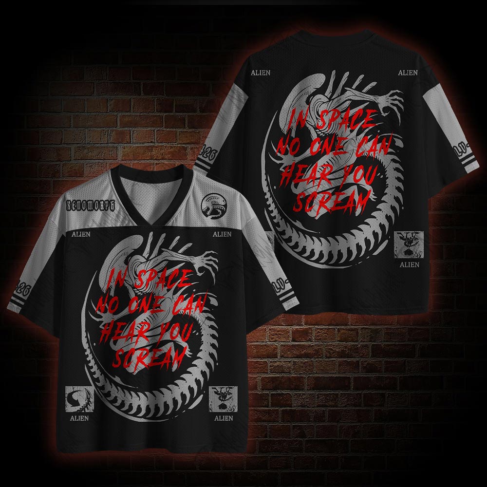 No One Can Hear You Scream Mesh Jersey