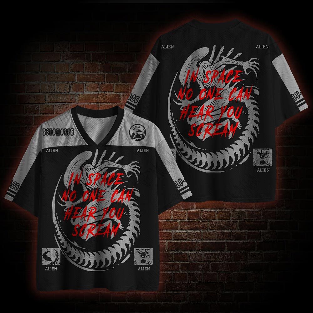 No One Can Hear You Scream Mesh Jersey