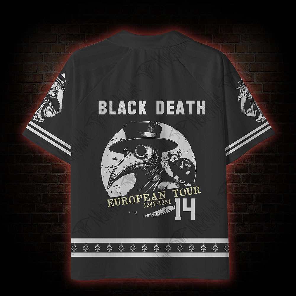 Black Death European Tour Collar Jersey