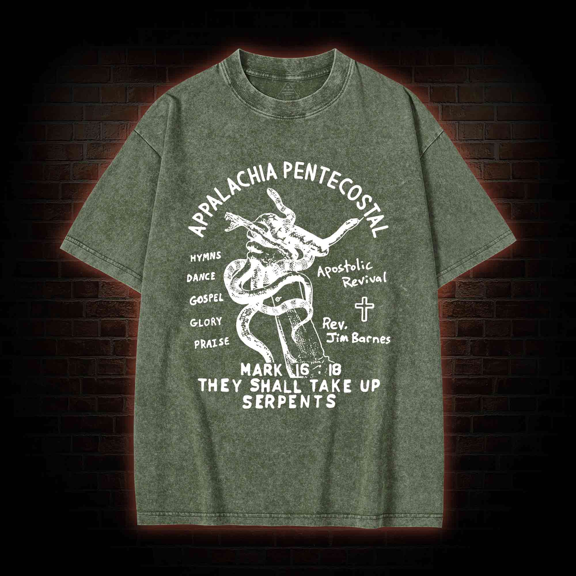 Appalachia Pentecostal Washed T-shirt