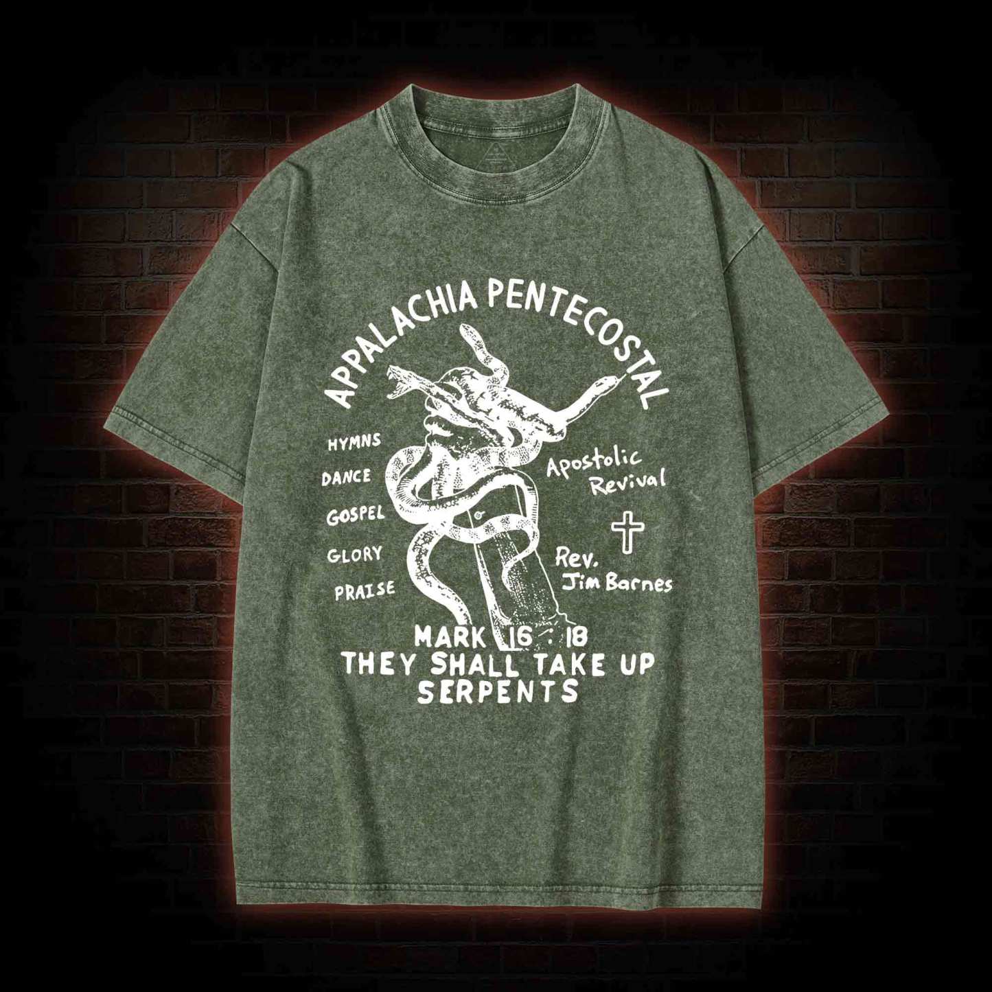 Appalachia Pentecostal Washed T-shirt