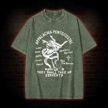 Appalachia Pentecostal Washed T-shirt