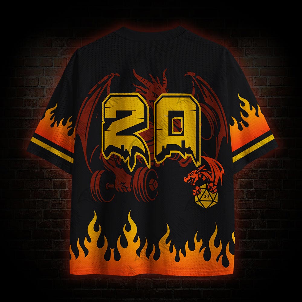 Dumbbells&Dragons Mesh Jersey