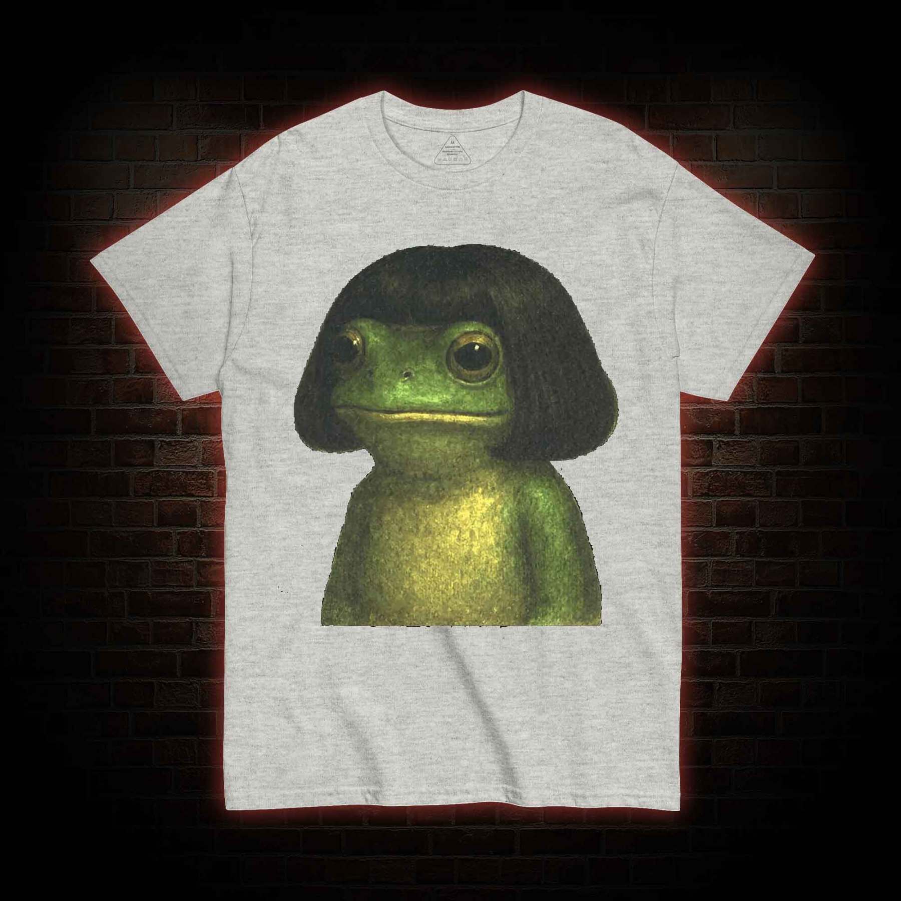 Frog With Bob Haircut T-shirt