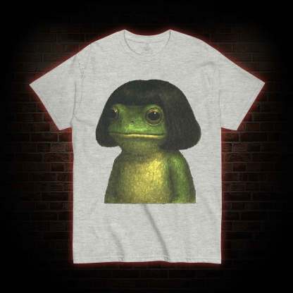 Frog With Bob Haircut T-shirt
