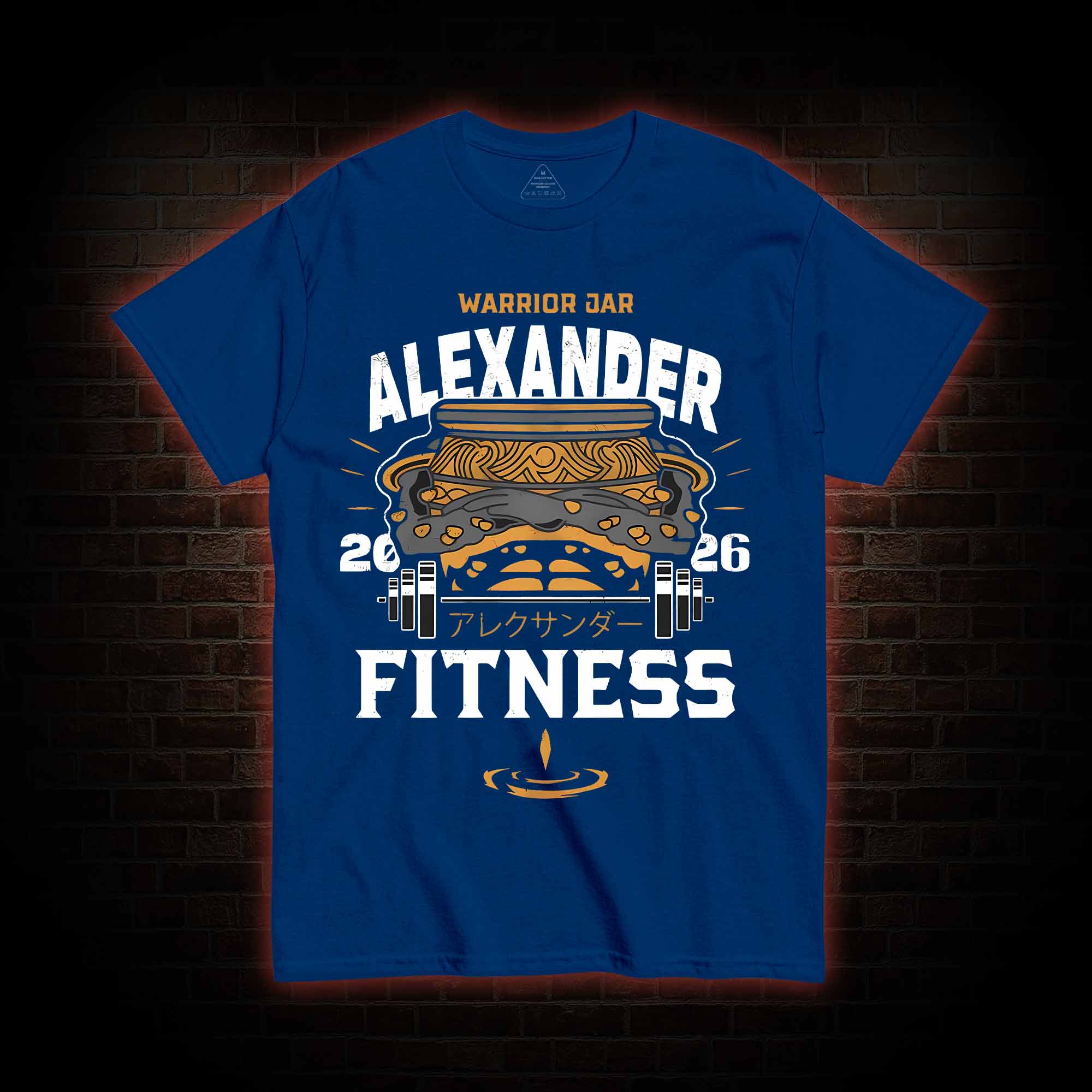 Warrior Jar Alexander Fitness T-Shirt 