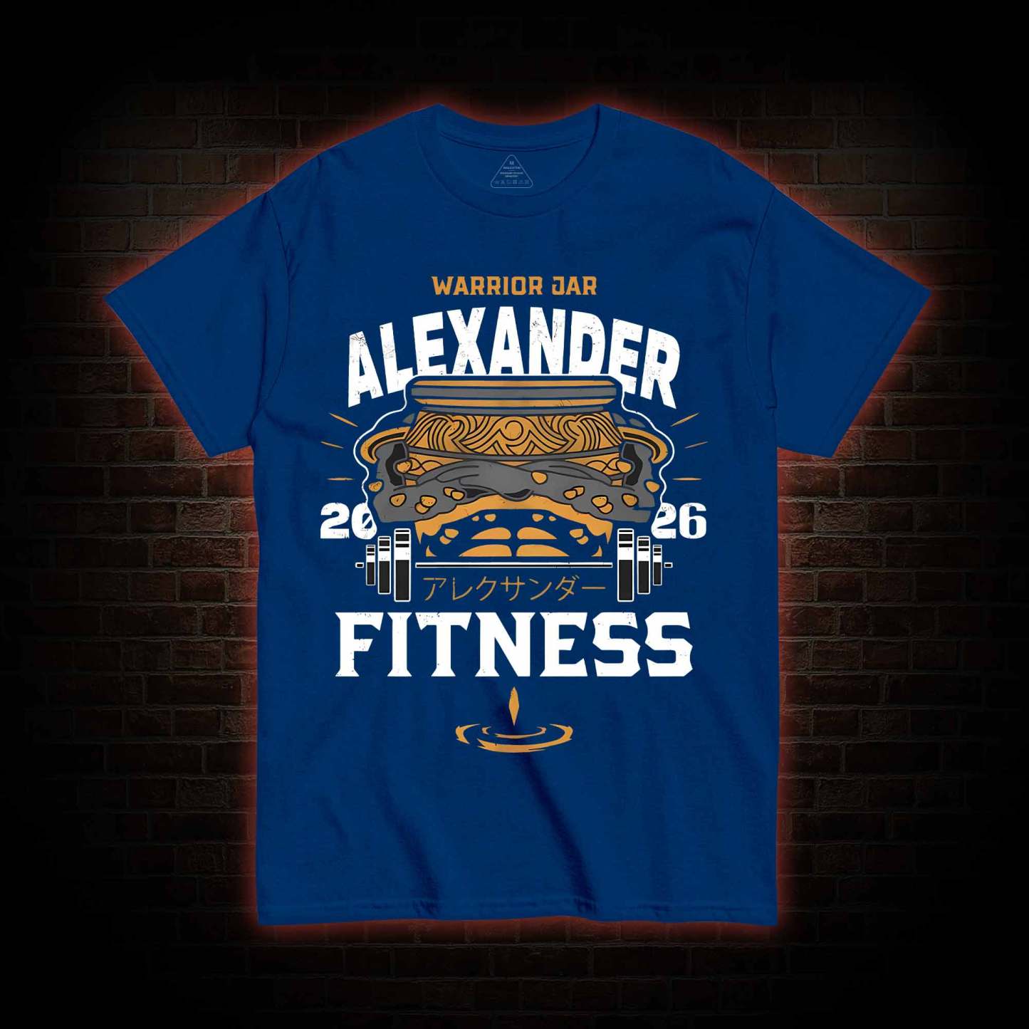 Warrior Jar Alexander Fitness T-Shirt 