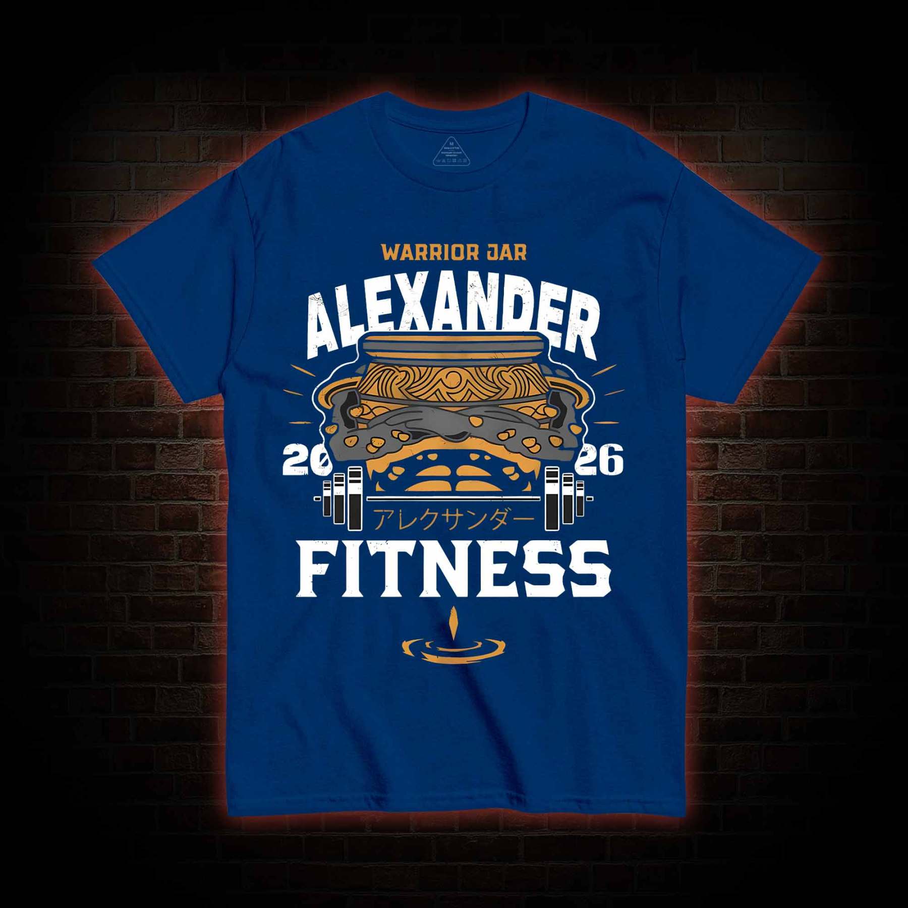 Warrior Jar Alexander Fitness T-Shirt 