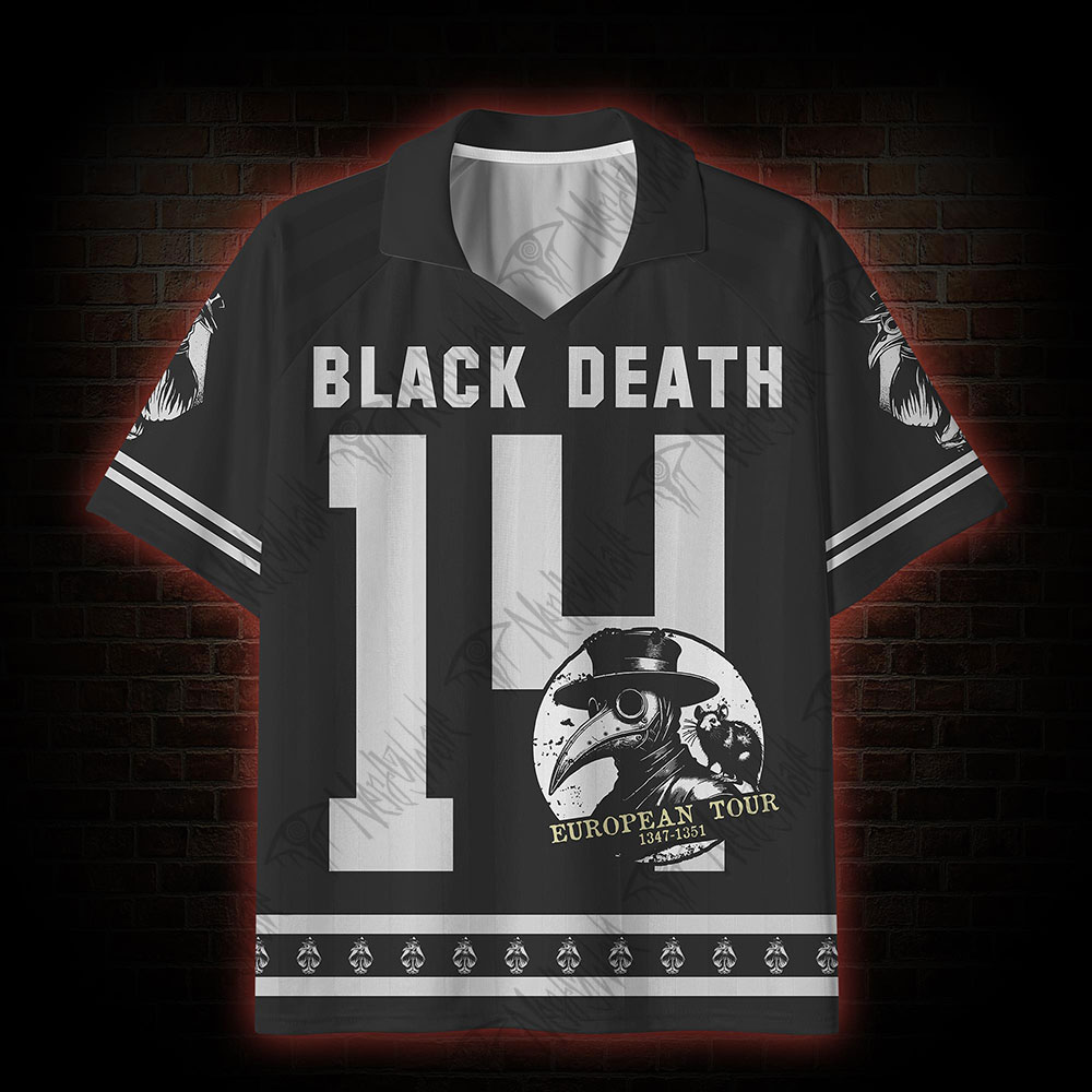 Black Death European Tour Collar Jersey