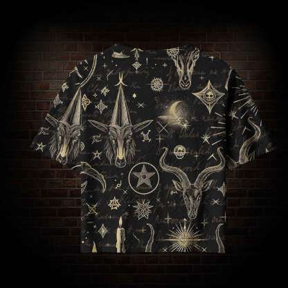 Baphomet Pointelle Cardigan