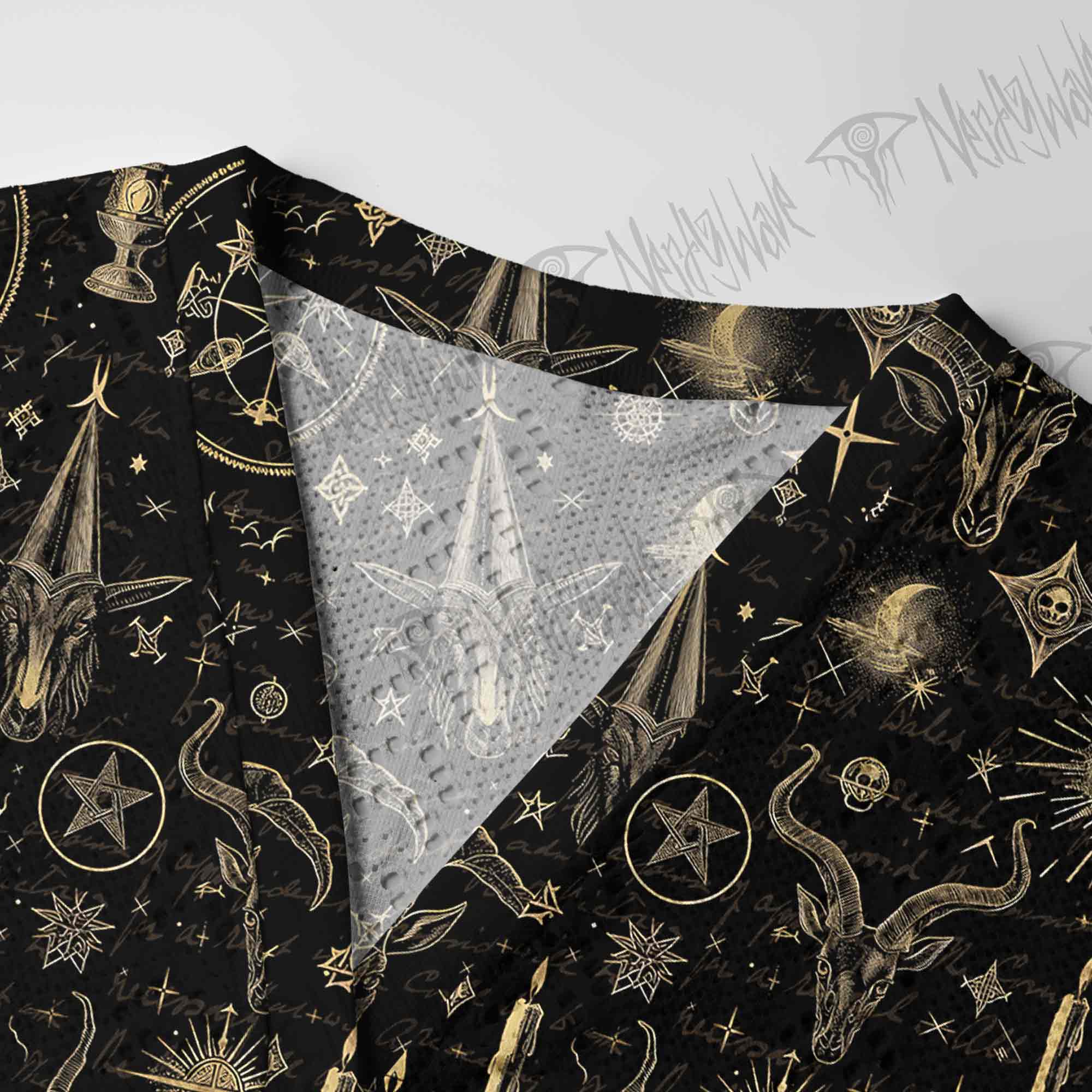 Baphomet Pointelle Cardigan